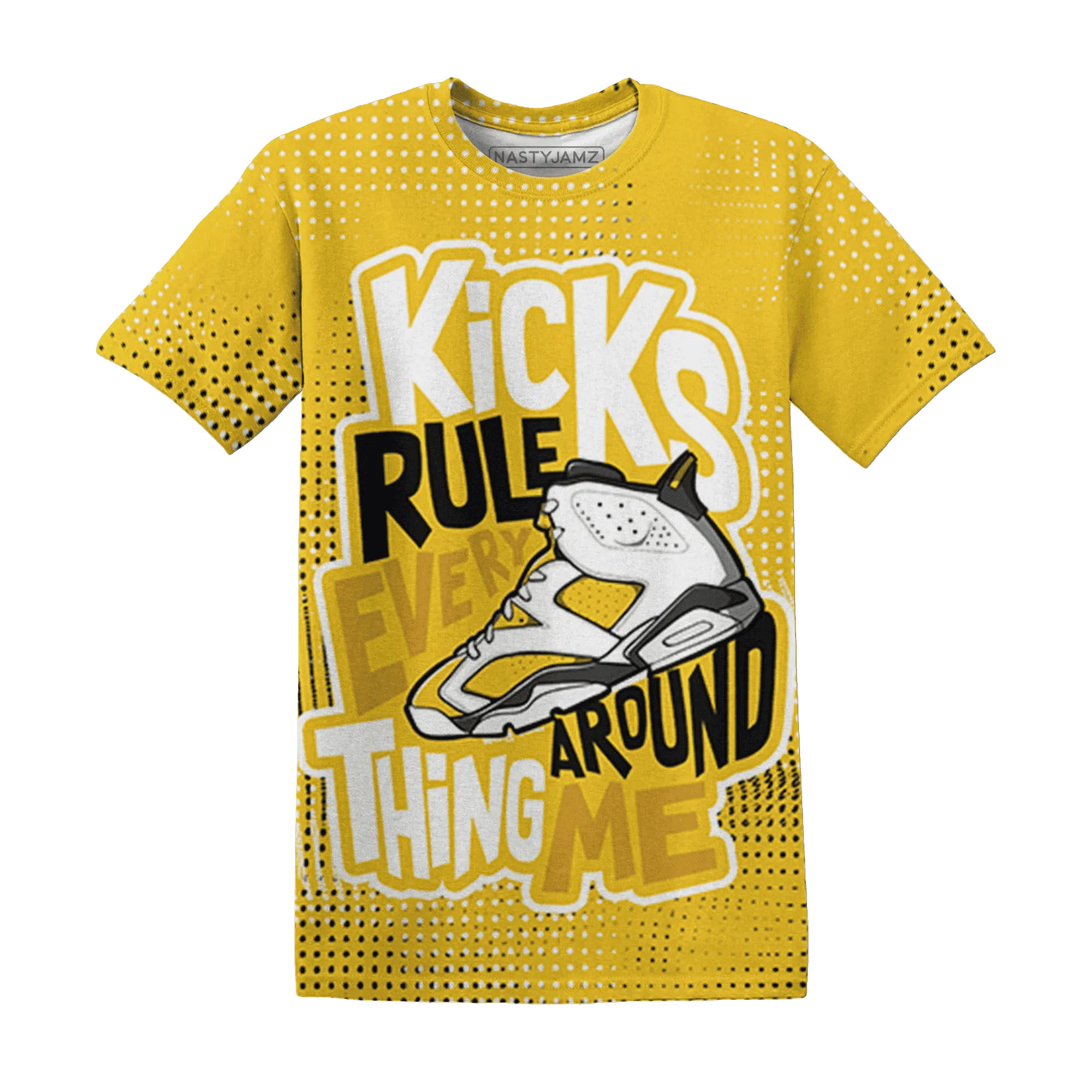 Yellow-Ochre-6s-T-Shirt-Match-Kicks-Rule