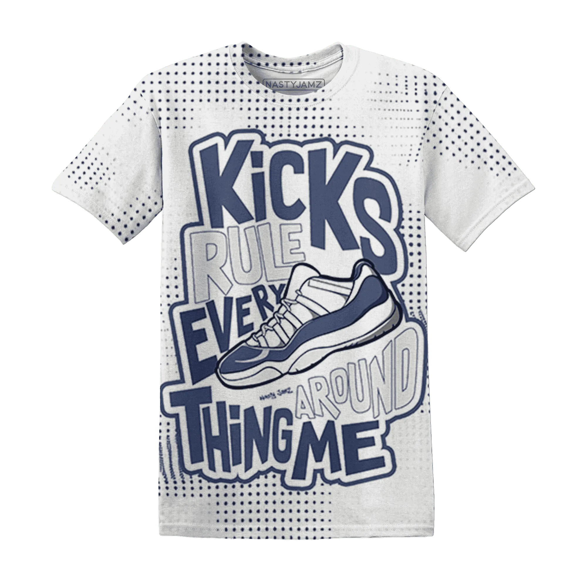 Low-Diffused-Blue-11s-T-Shirt-Match-Kicks-Rule-3D