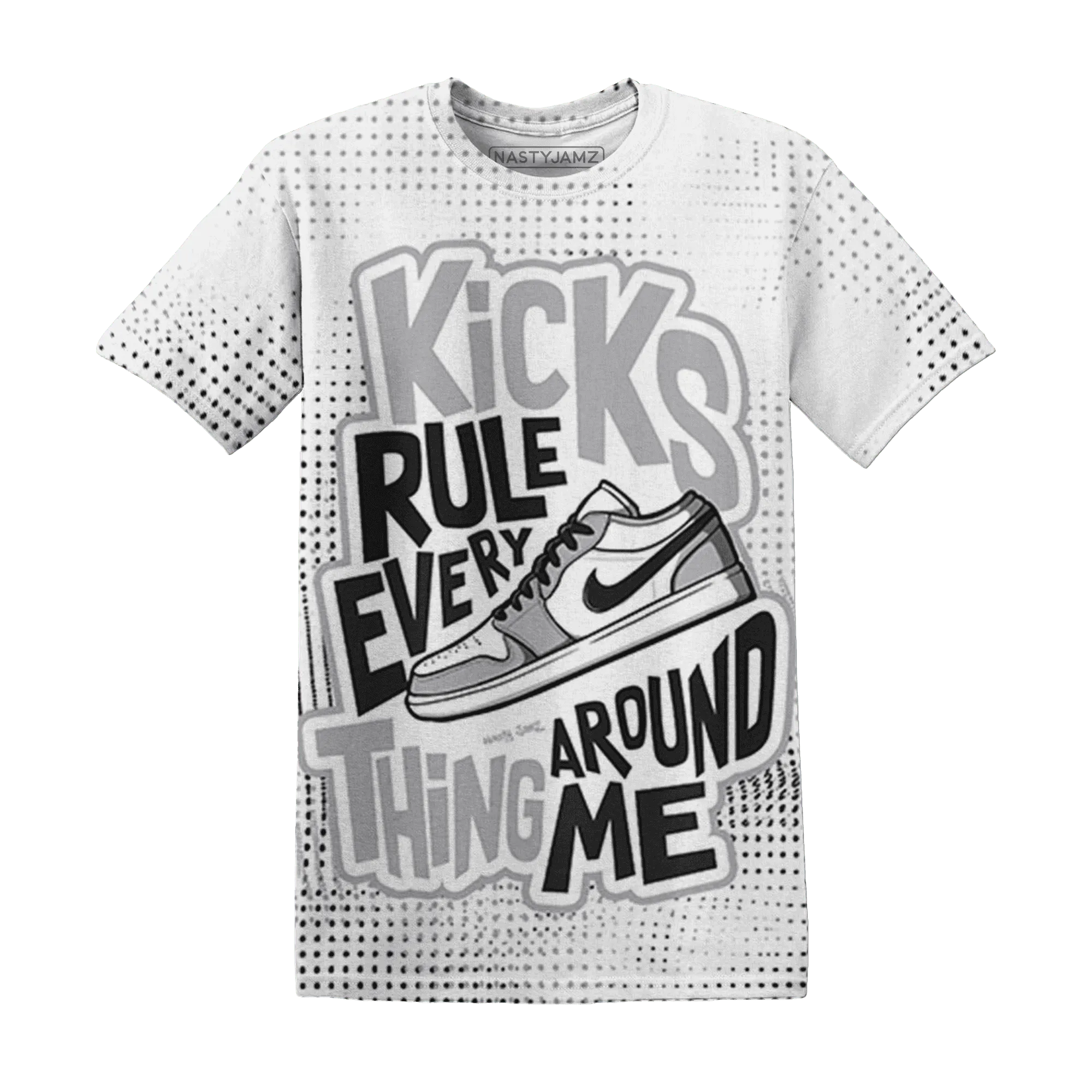 Wolf-Grey-1s-T-Shirt-Match-Kicks-Rule-3D