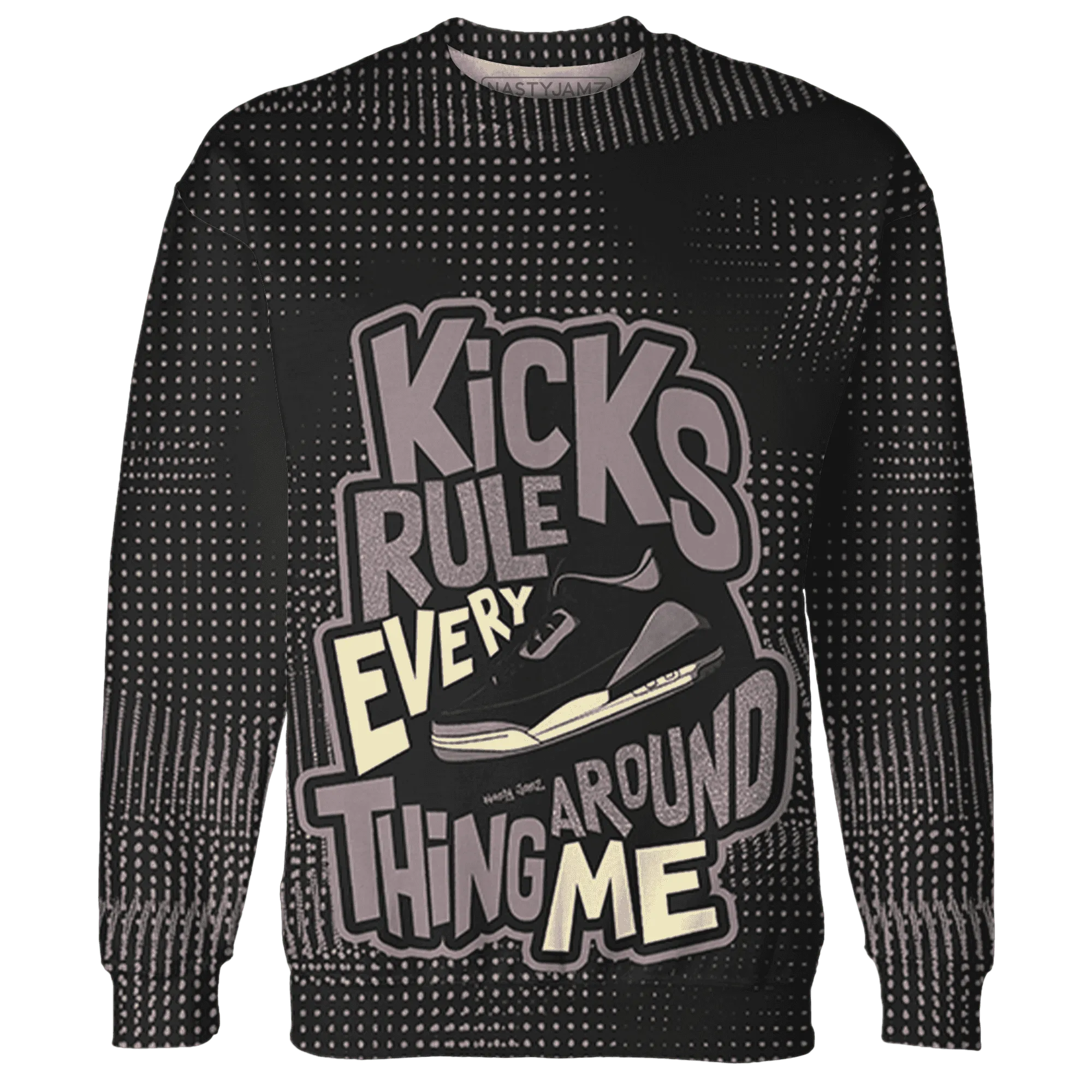 Black-Violet-Ore-3s-Sweatshirt-Match-Kicks-Rule-3D