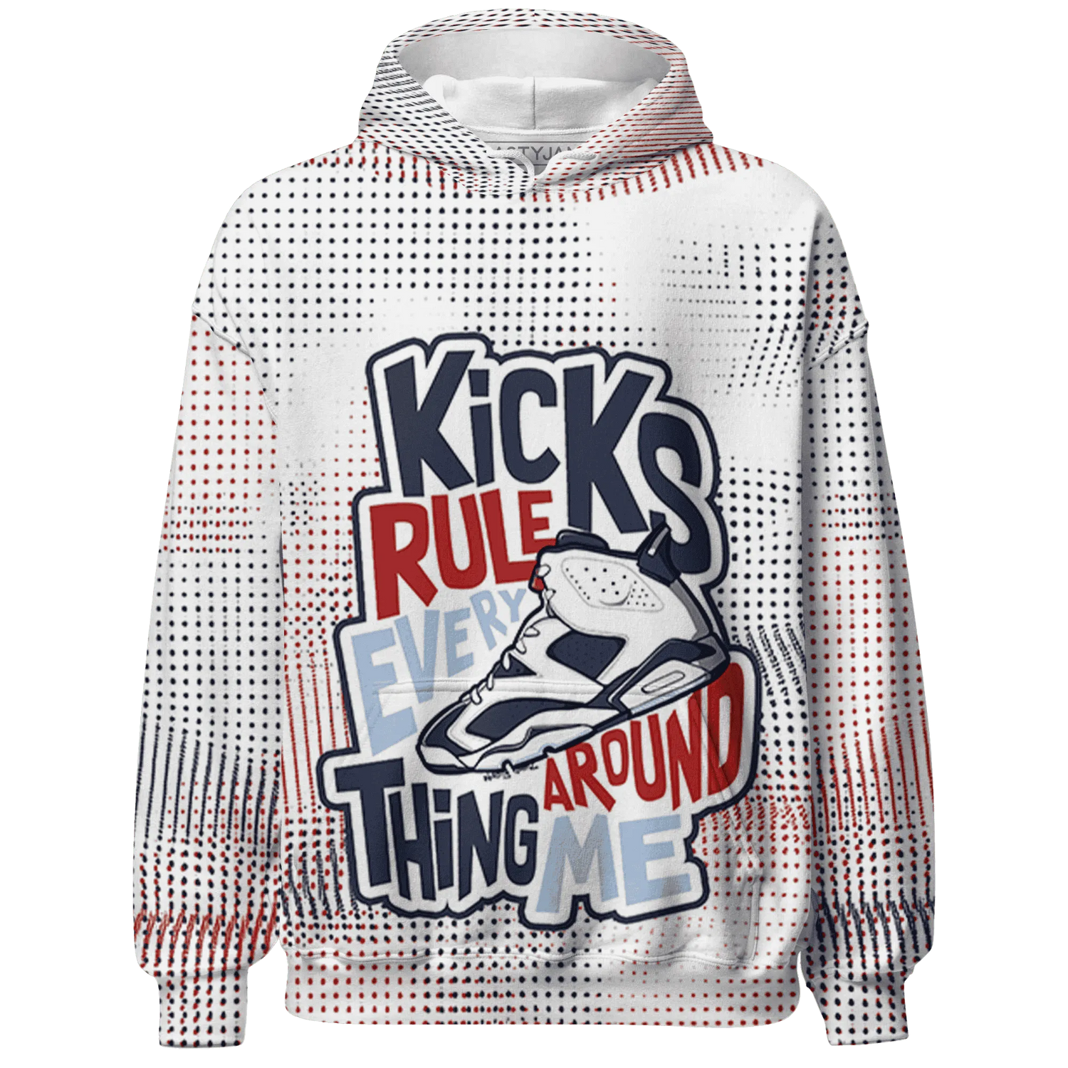 White-Navy-6s-Hoodie-Match-Kicks-Rule-3D