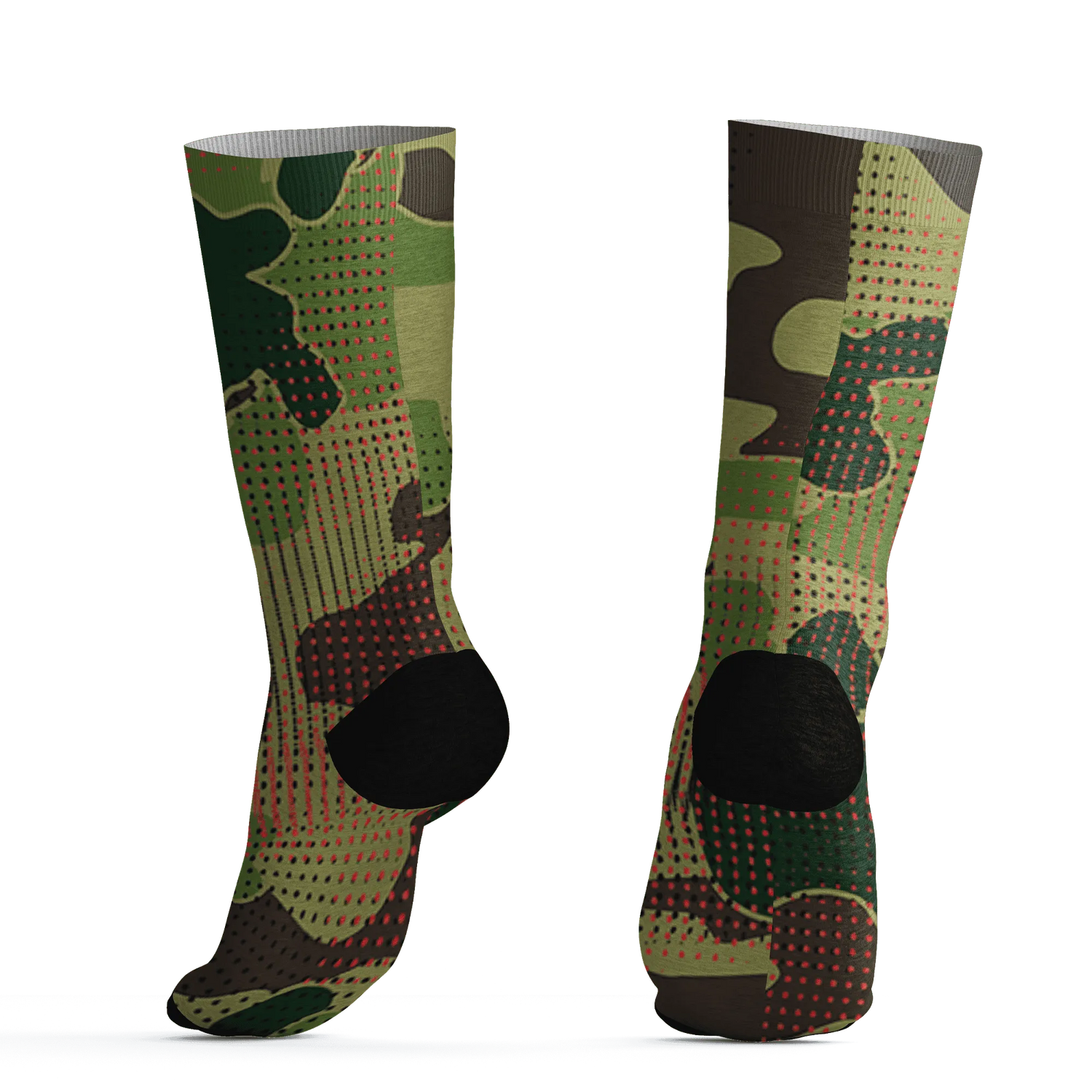 AM-90-Dark-Sage-Solar-Red-NastyJamz-Socks-Match-Kicks-Rule-3D
