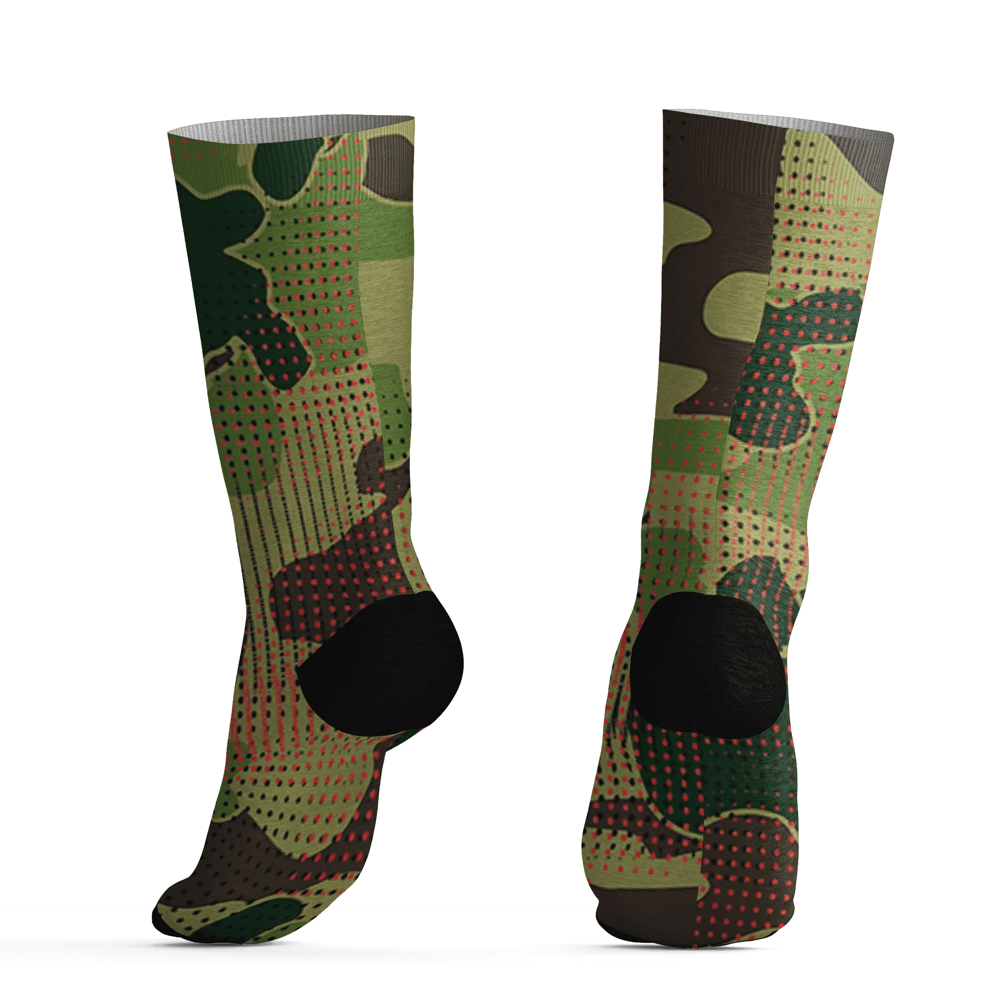 AM-90-Dark-Sage-Solar-Red-NastyJamz-Socks-Match-Kicks-Rule-3D