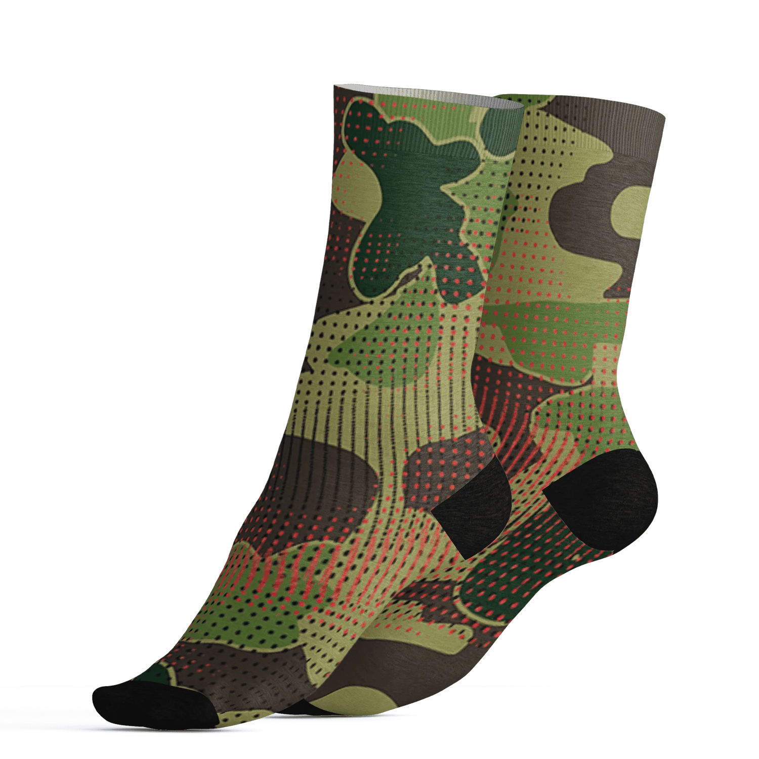 AM-90-Dark-Sage-Solar-Red-NastyJamz-Socks-Match-Kicks-Rule-3D