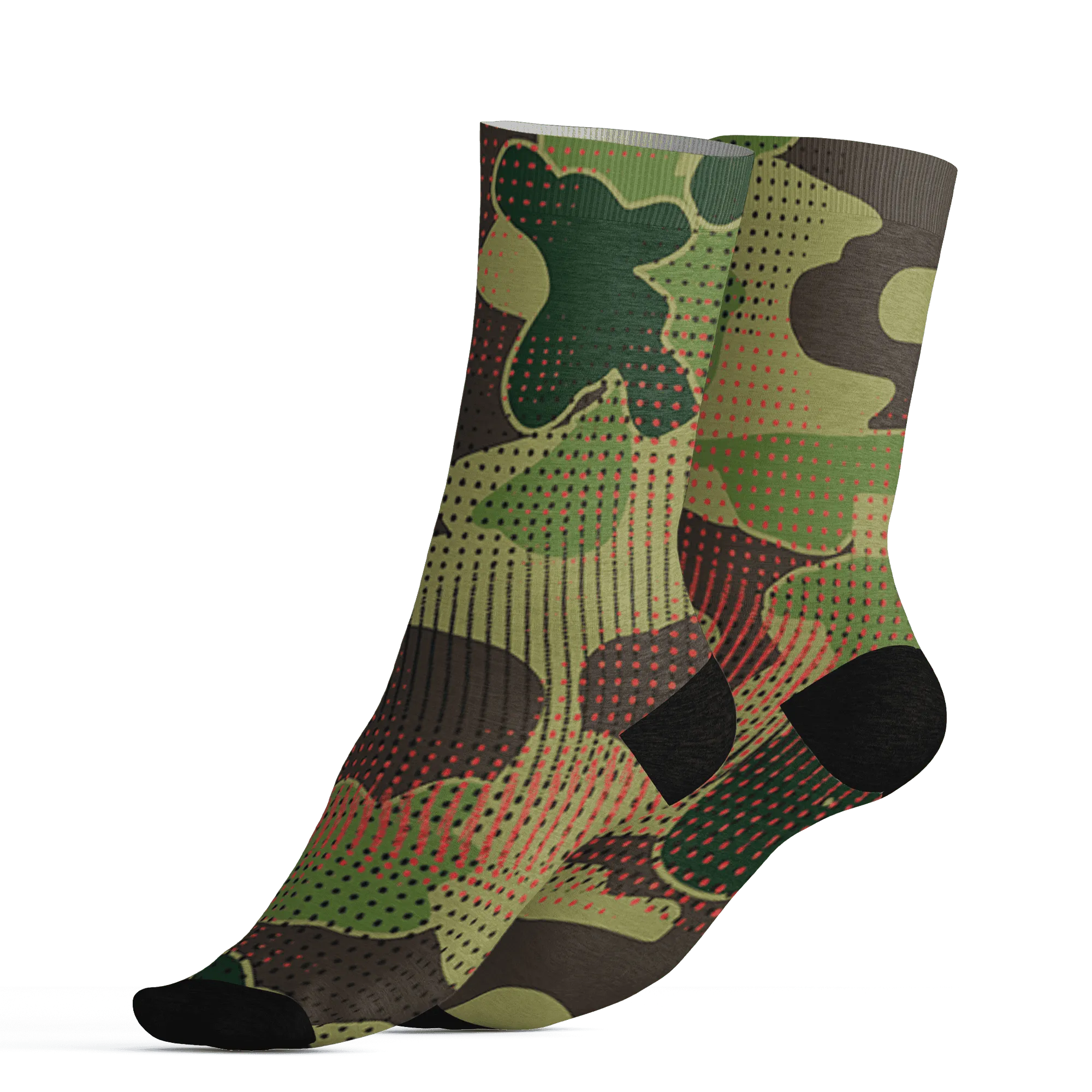 AM-90-Dark-Sage-Solar-Red-NastyJamz-Socks-Match-Kicks-Rule-3D