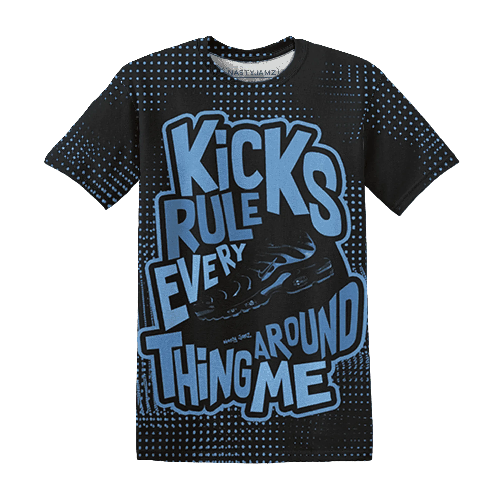 AM-Plus-Black-Univercitii-Blue-T-Shirt-Match-Kicks-Rule-3D