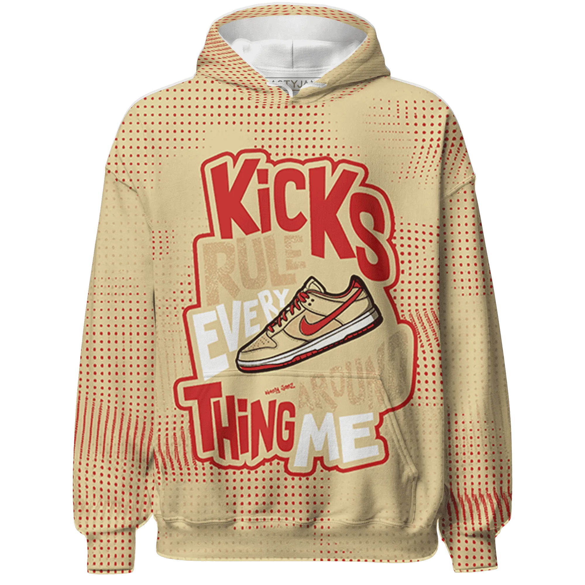 Dunk-Strawberry-Waffle-NastyJamz-Hoodie-Match-Kicks-Rule-3D