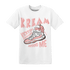 Low Legend Pink 11s T Shirt Match Kream Sneaker - NastyJamz