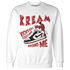 Black-Toe-Reimagined-Red-White-1s-Sweatshirt-Match-Kream-Sneaker
