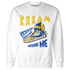 Low OG Canary TVSC 1s Sweatshirt Match Kream Sneaker - NastyJamz