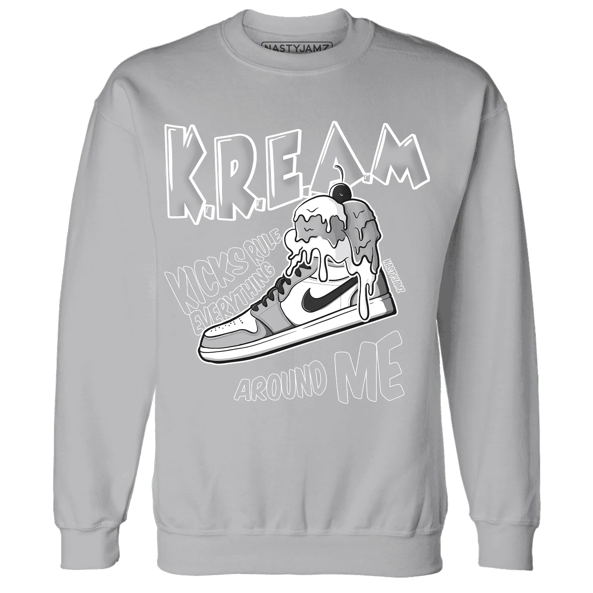 Wolf-Grey-1s-Sweatshirt-Match-Kream-Sneaker