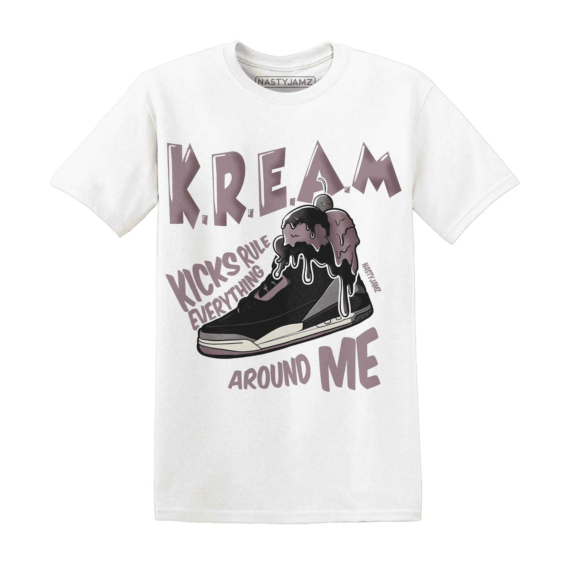 Black-Violet-Ore-3s-NastyJamz-T-Shirt-Match-Kream-Sneaker