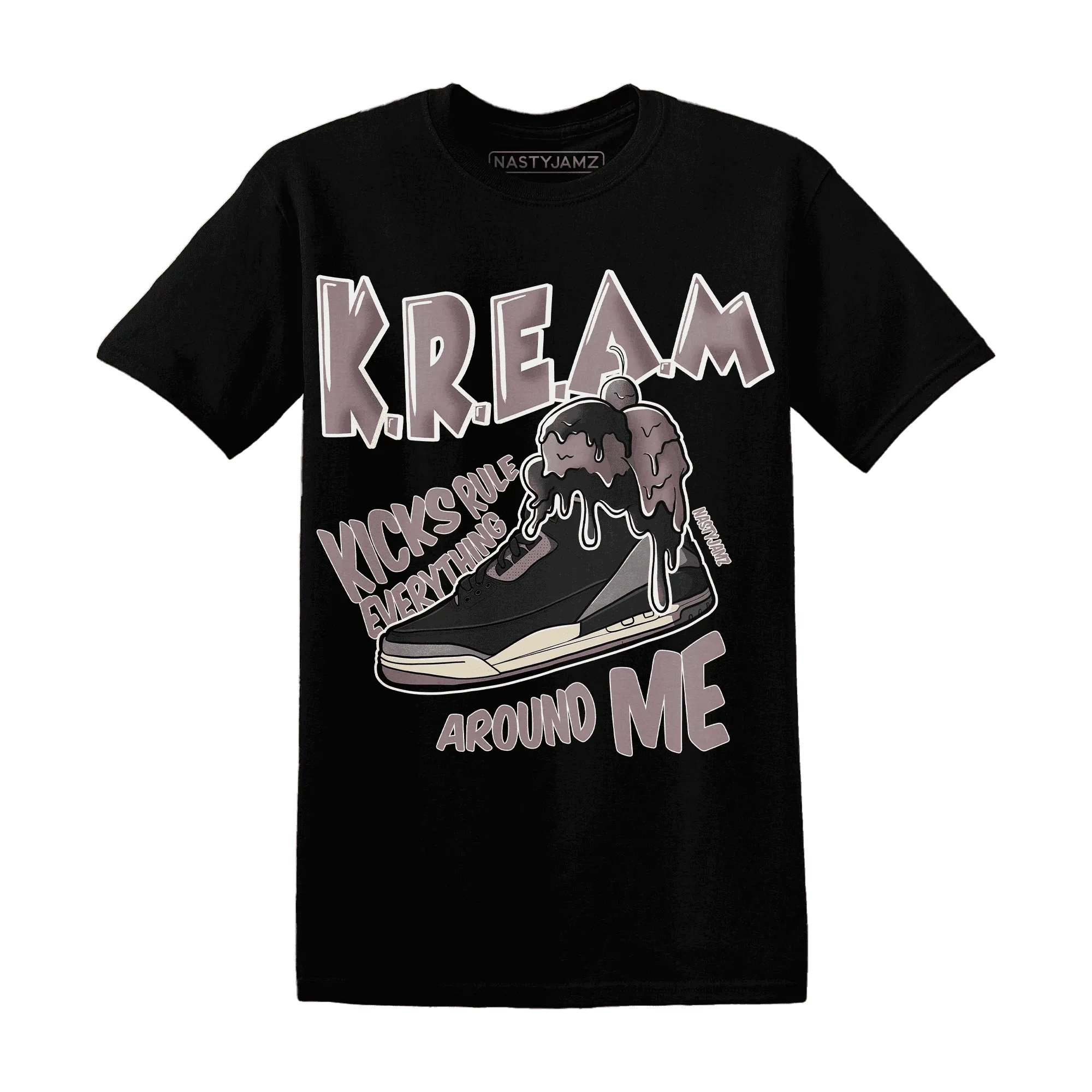 Black-Violet-Ore-3s-NastyJamz-T-Shirt-Match-Kream-Sneaker