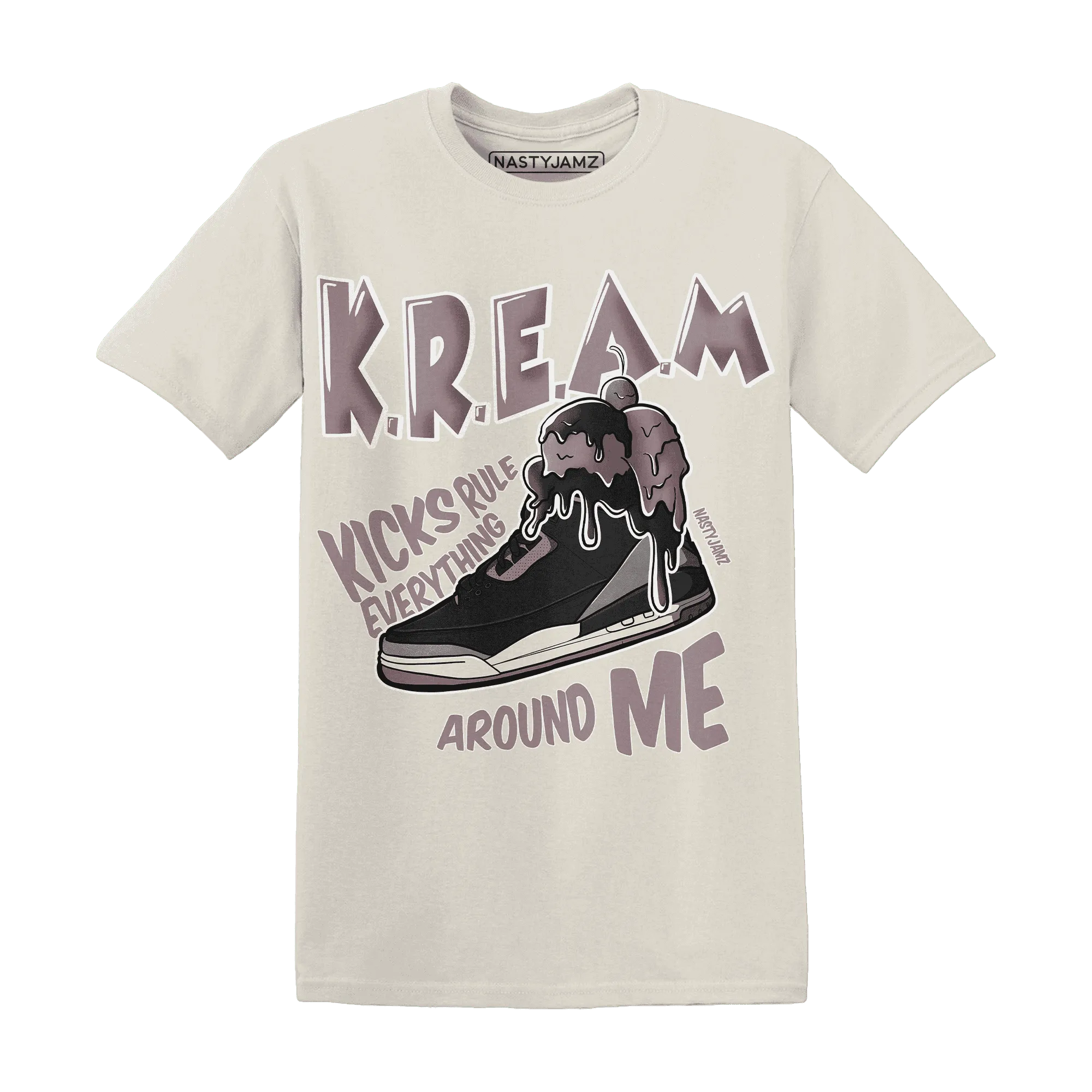 Black-Violet-Ore-3s-NastyJamz-T-Shirt-Match-Kream-Sneaker