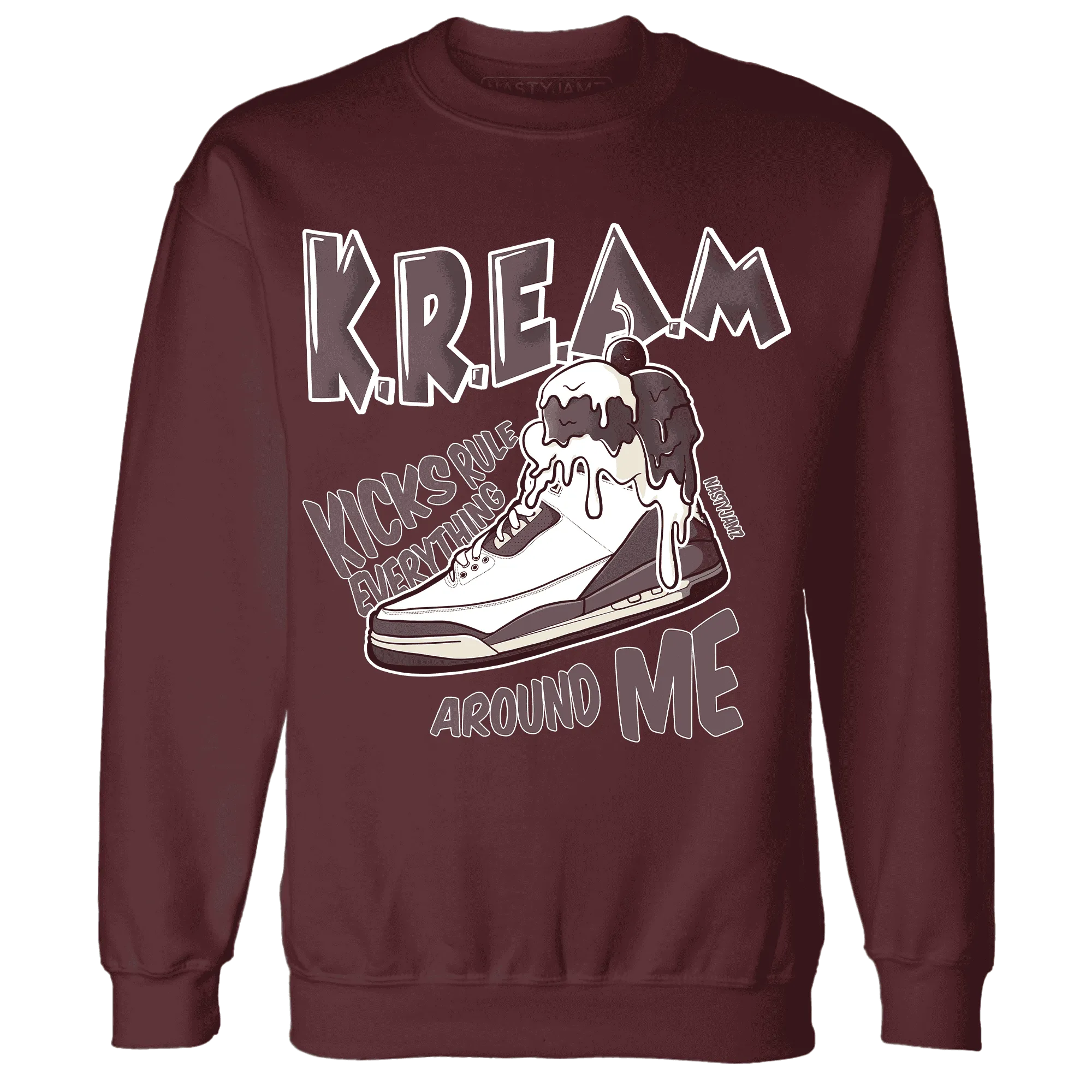 Burgundy-Crush-3s-NastyJamz-Sweatshirt-Match-Kream-Sneaker