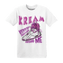 GS Hyper Violet 4s T Shirt Kream Sneaker - NastyJamz