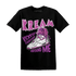 GS Hyper Violet 4s T Shirt Kream Sneaker - NastyJamz
