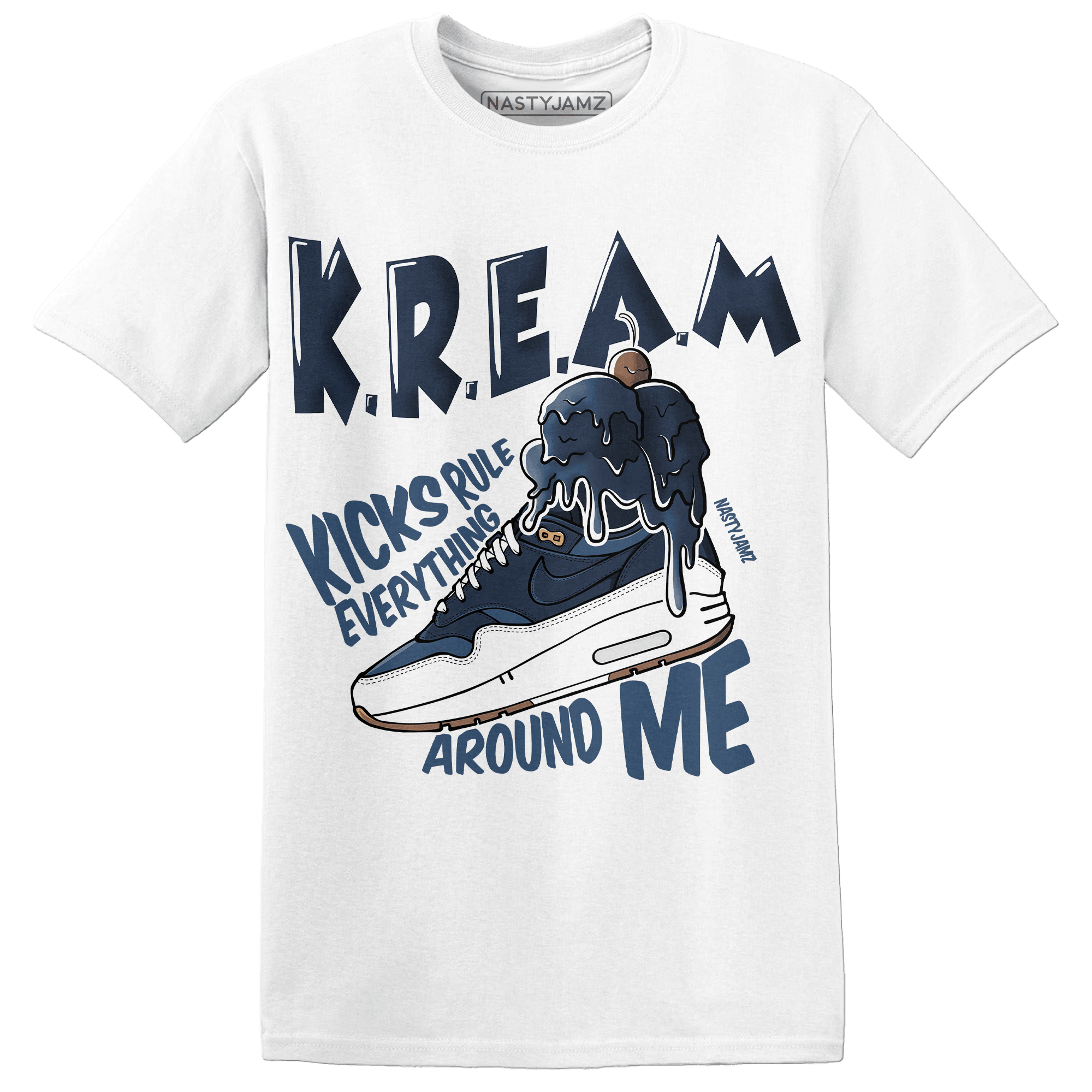 AM 1 86 Jackie RBS T Shirt Match Kream Sneaker - NastyJamz