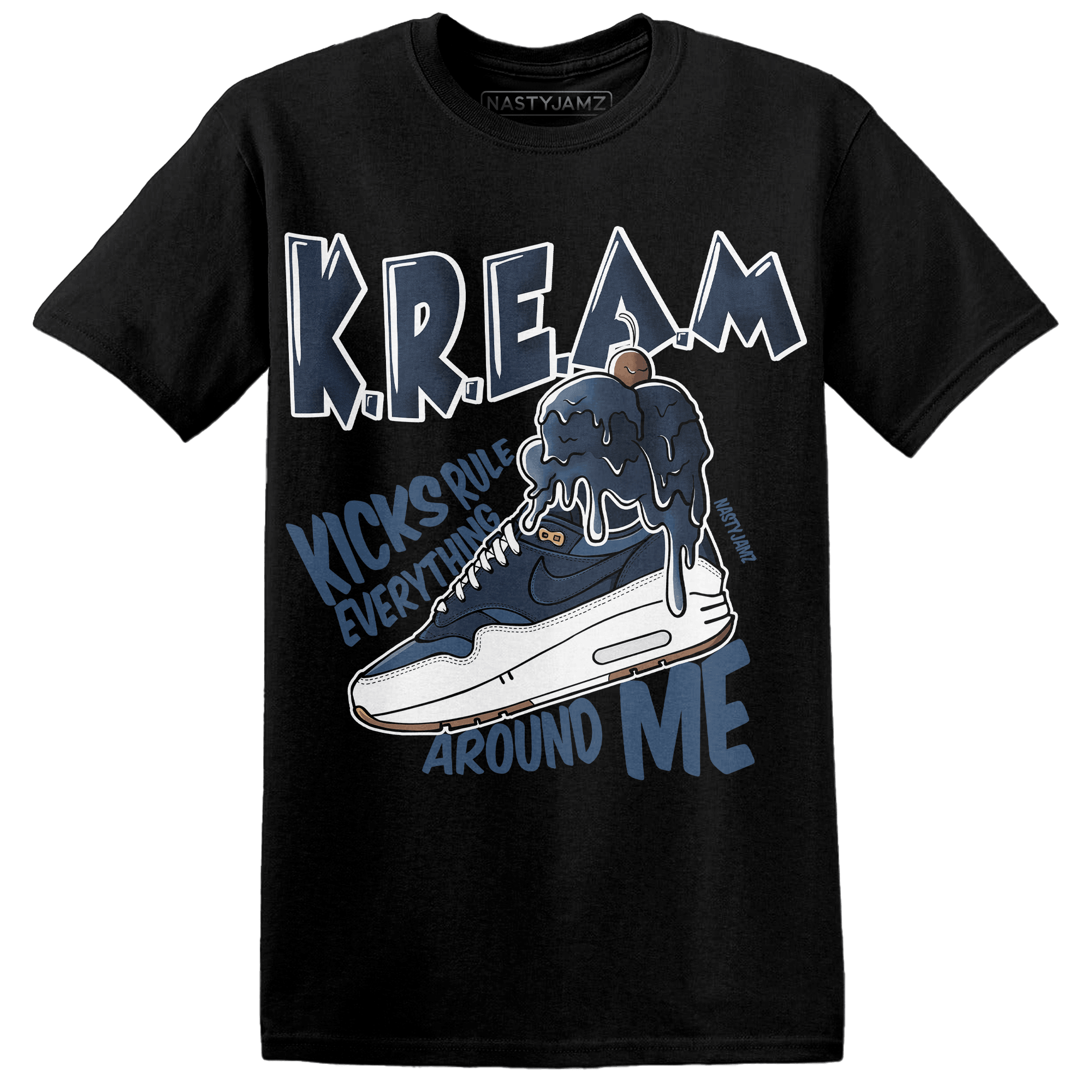 AM 1 86 Jackie RBS T Shirt Match Kream Sneaker - NastyJamz
