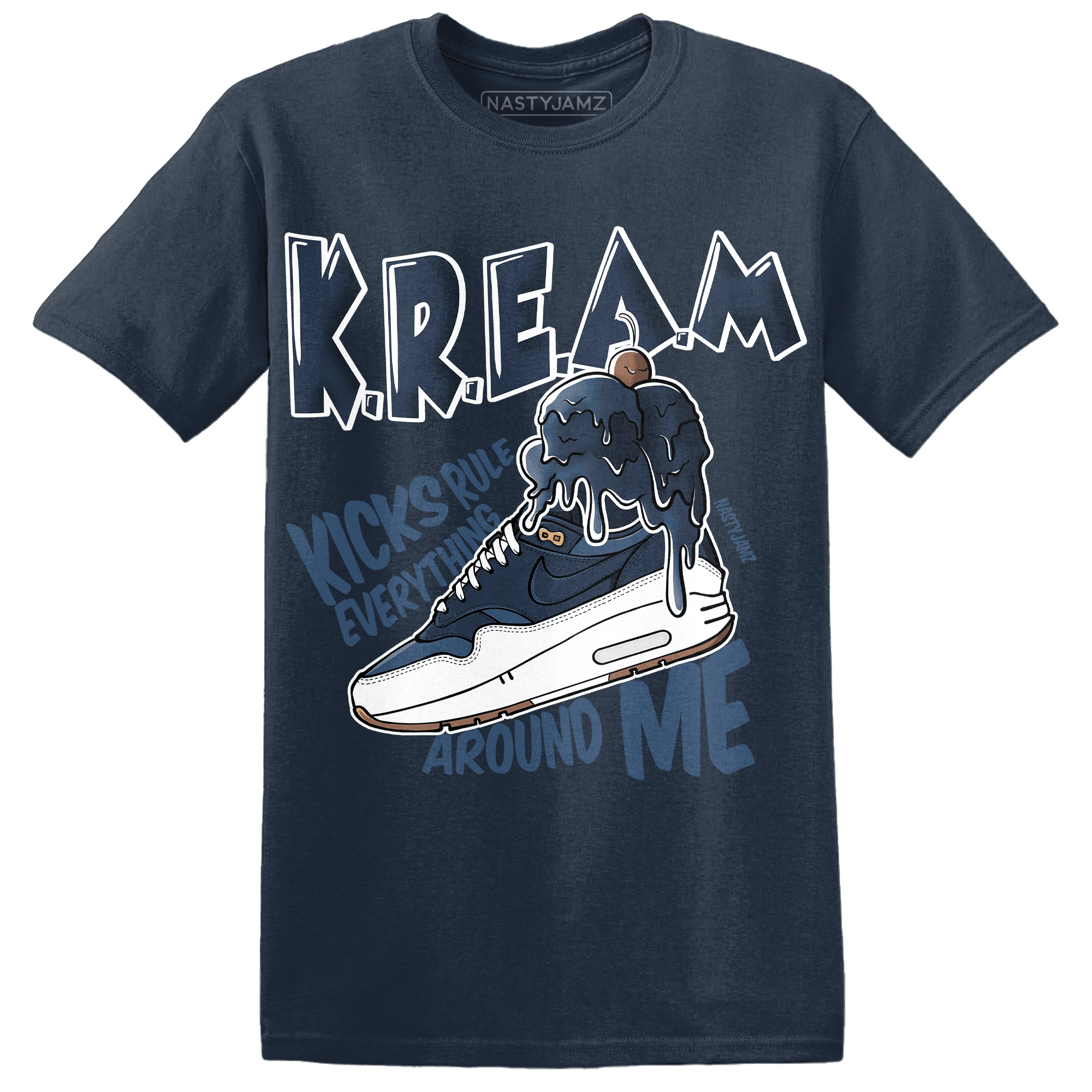 AM 1 86 Jackie RBS T Shirt Match Kream Sneaker - NastyJamz