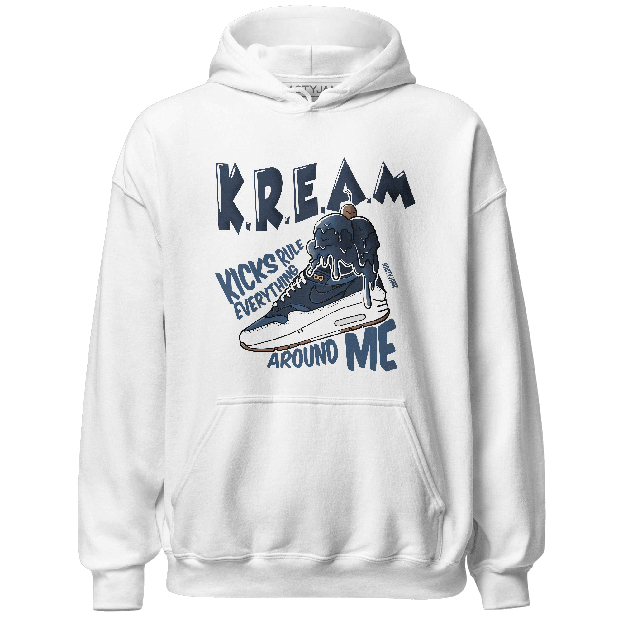 AM 1 86 Jackie RBS Hoodie Match Kream Sneaker - NastyJamz