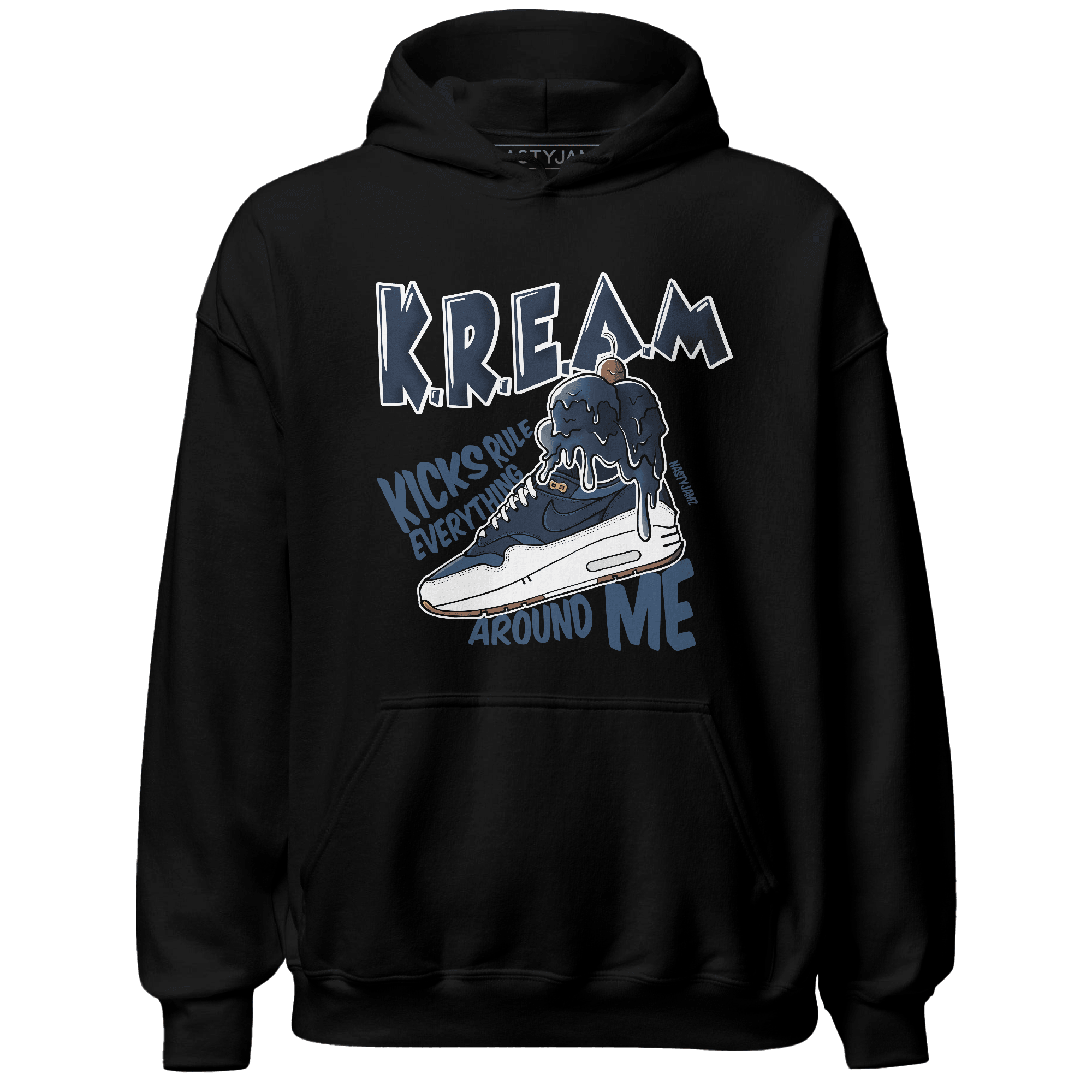 AM 1 86 Jackie RBS Hoodie Match Kream Sneaker - NastyJamz
