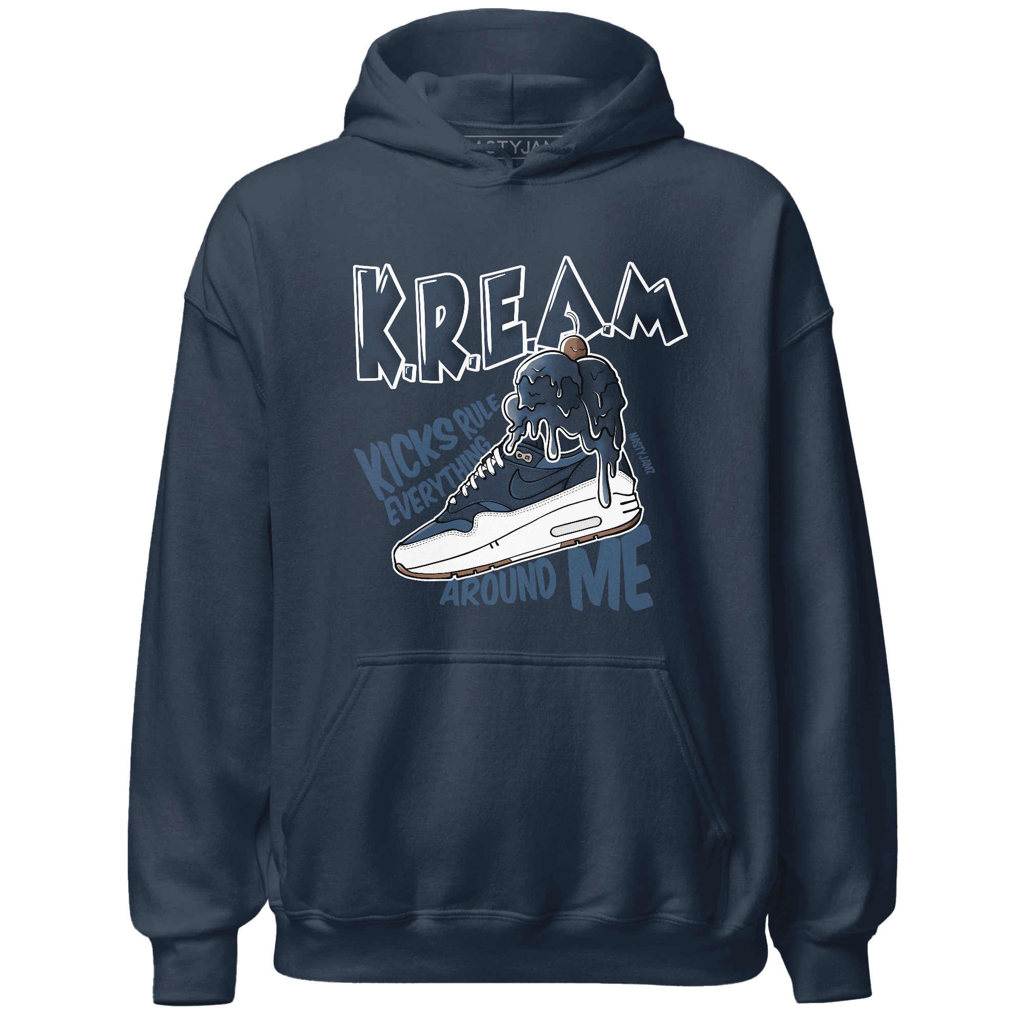 AM 1 86 Jackie RBS Hoodie Match Kream Sneaker - NastyJamz