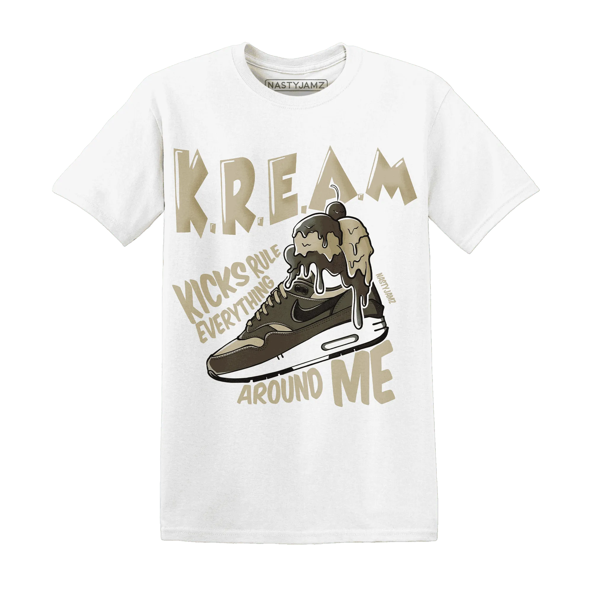AM-1-Essential-Premium-T-Shirt-Match-Kream-Sneaker