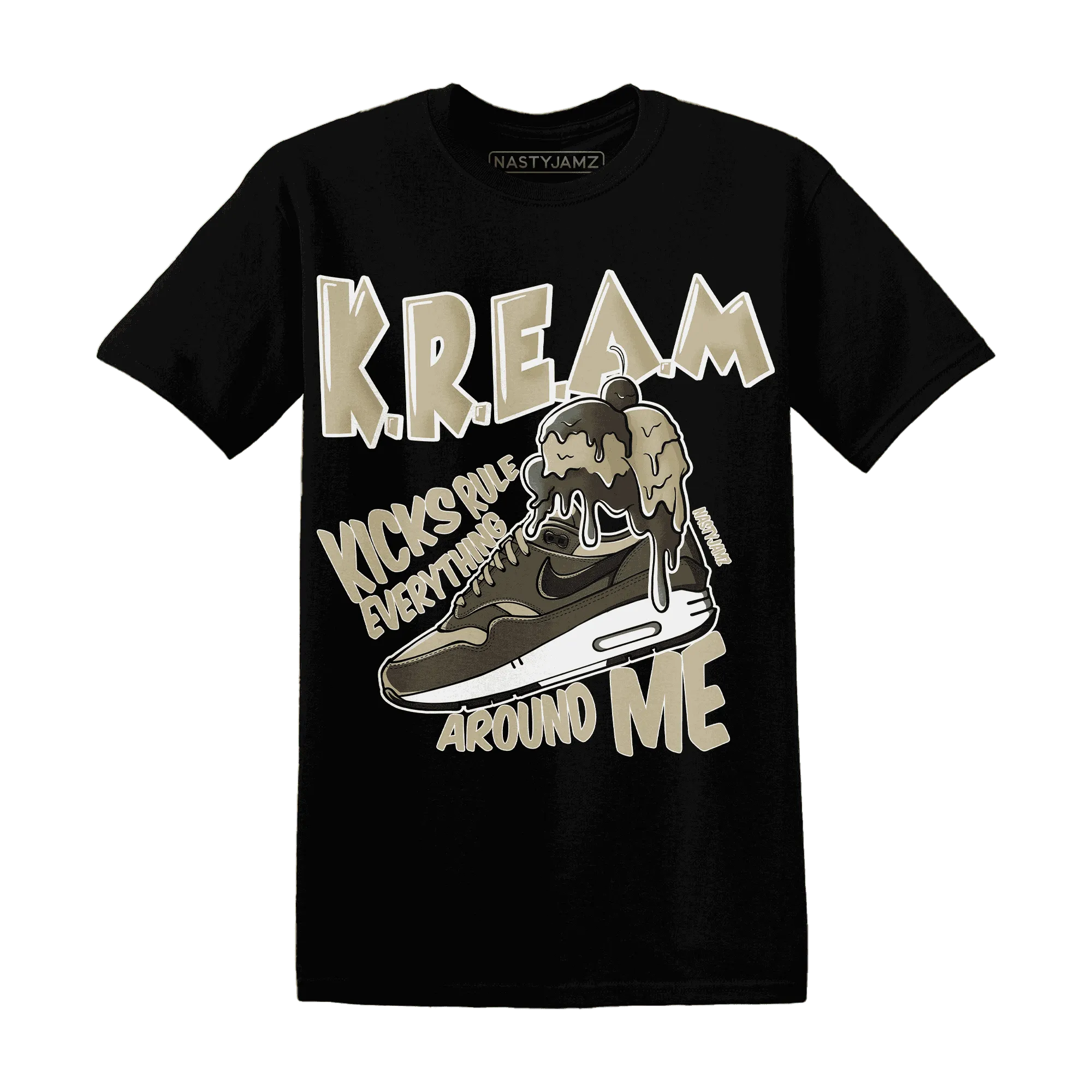 AM-1-Essential-Premium-T-Shirt-Match-Kream-Sneaker