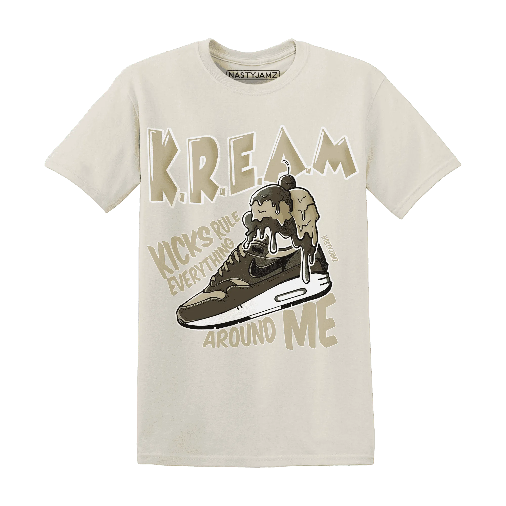 AM-1-Essential-Premium-T-Shirt-Match-Kream-Sneaker