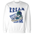 Dunk-Hyper-Royal-Malachite-Sweatshirt-Match-Kream-Sneaker