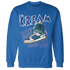 Dunk-Hyper-Royal-Malachite-Sweatshirt-Match-Kream-Sneaker
