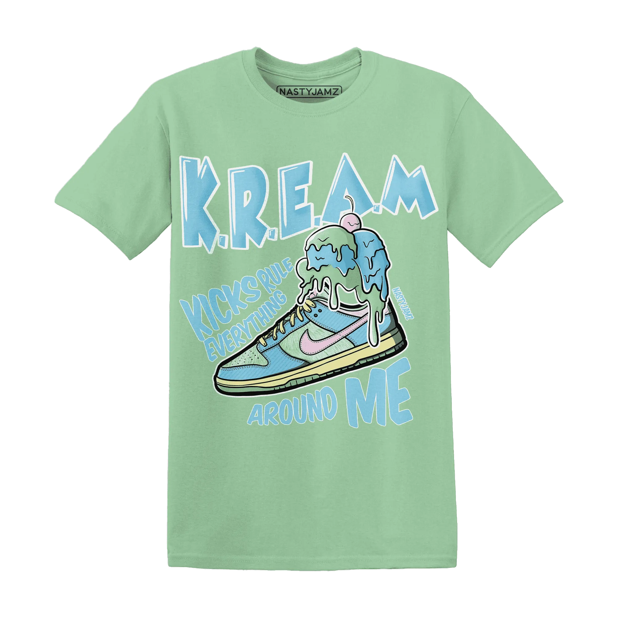 Dunk-Verdy-Visty-NastyJamz-T-Shirt-Match-Kream-Sneaker