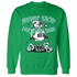 High OG Green Glow 1s Sweatshirt Match Leg Day BER - NastyJamz