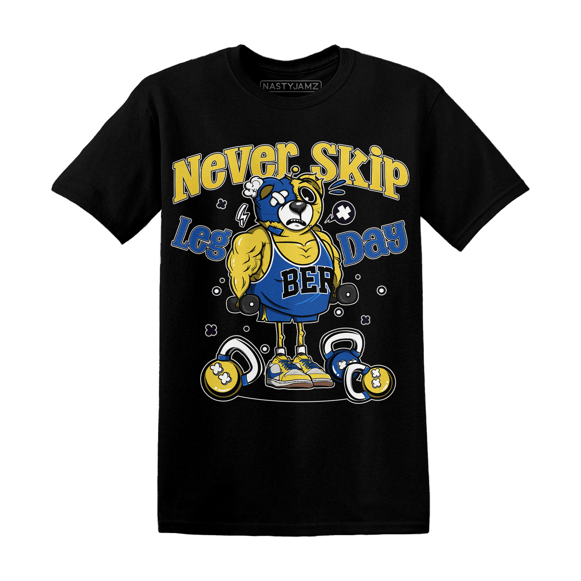 Low OG Canary TVSC 1s T Shirt Match Leg Day BER - NastyJamz