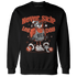 Georgia Peach 3s Sweatshirt Match Leg Day BER - NastyJamz