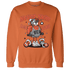 Georgia Peach 3s Sweatshirt Match Leg Day BER - NastyJamz