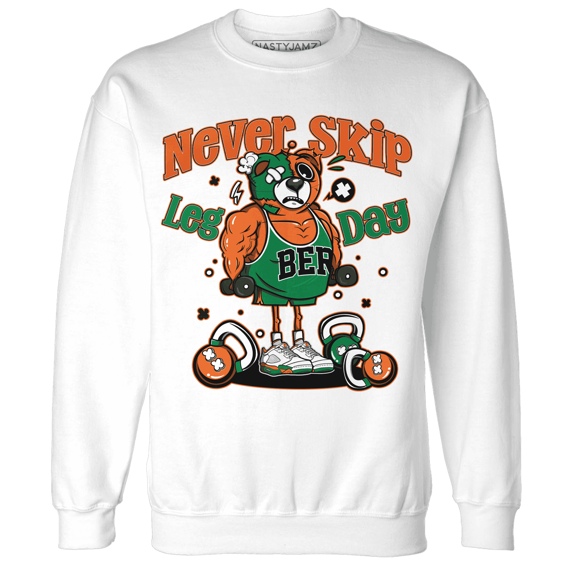 MAM Hurricanes 5s Sweatshirt Match Leg Day BER - NastyJamz