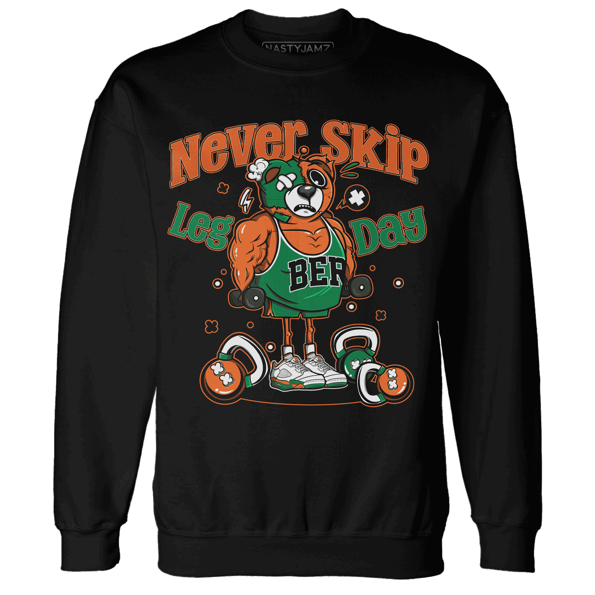 MAM Hurricanes 5s Sweatshirt Match Leg Day BER - NastyJamz