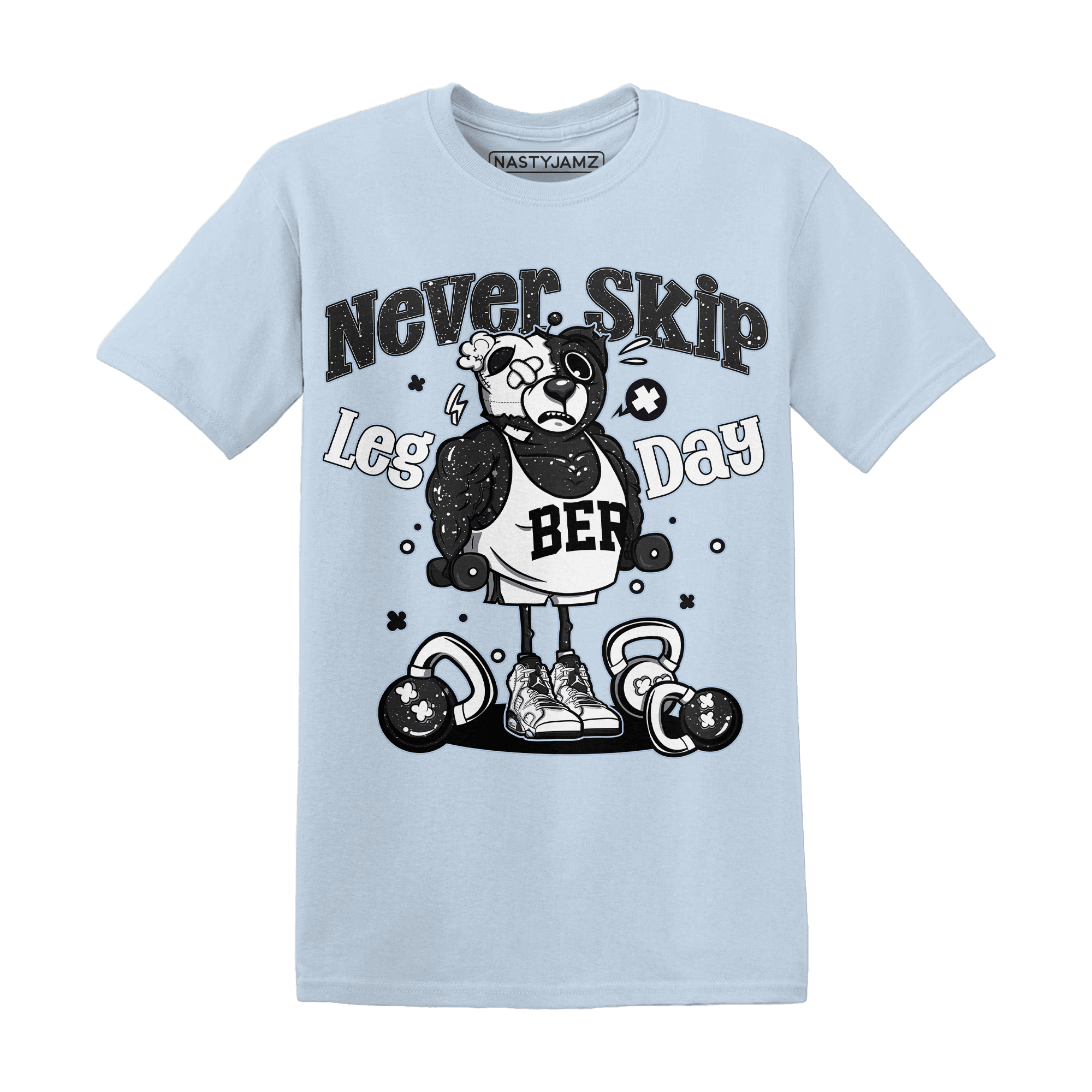 Reverse Oreo 6s T Shirt Match Leg Day BER - NastyJamz