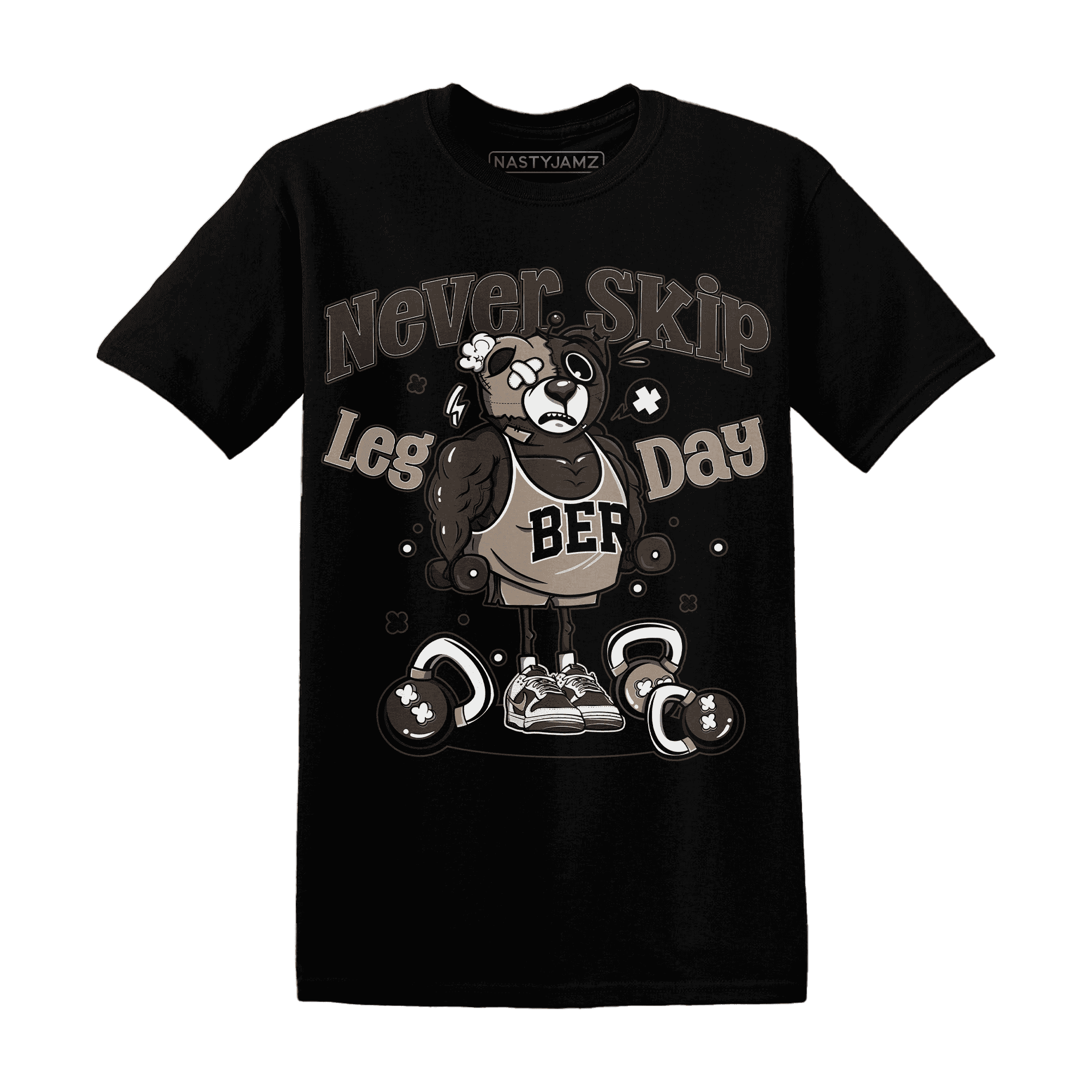 Dunk Low Baroque Brown T Shirt Match Leg Day BER - NastyJamz