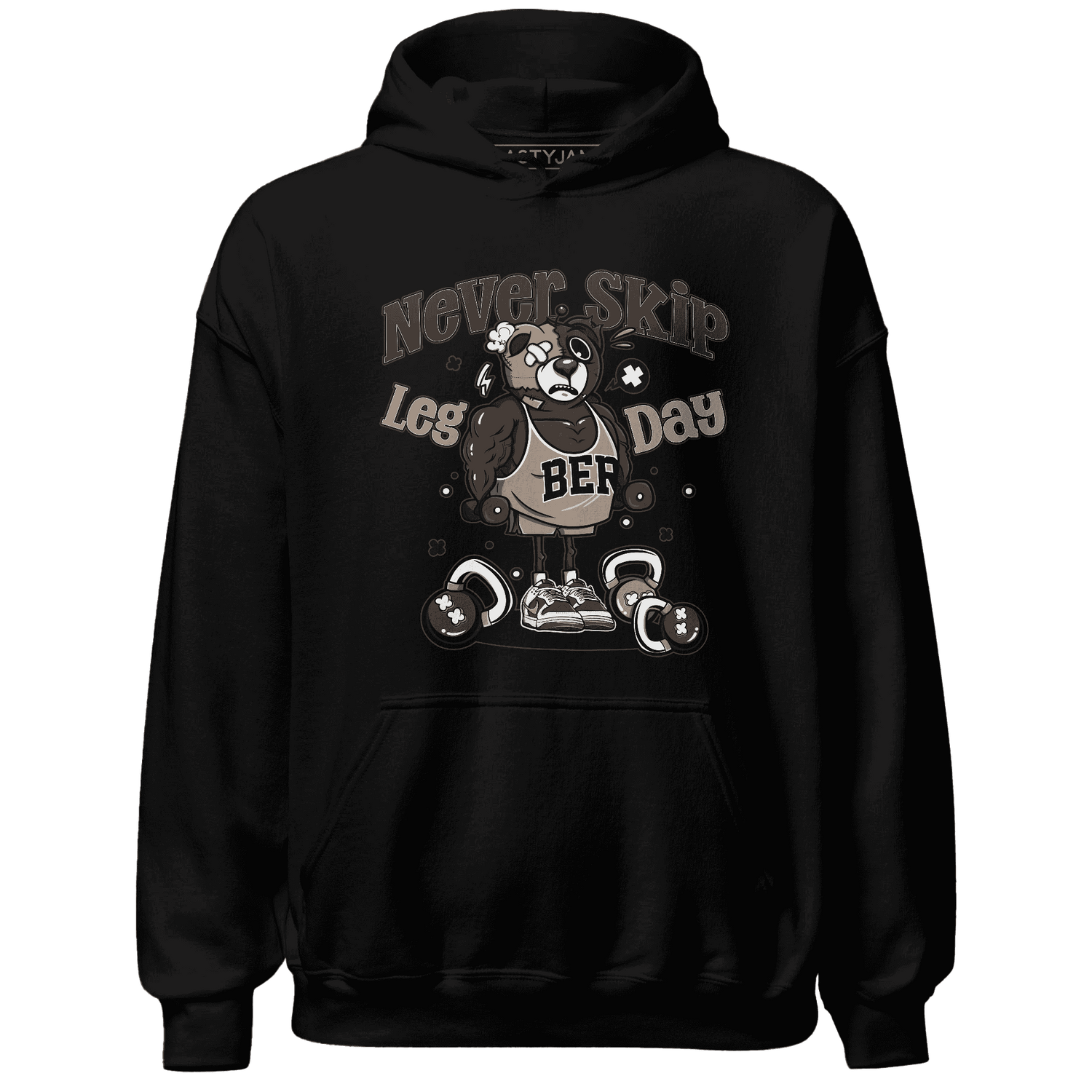 Dunk Low Baroque Brown Hoodie Match Leg Day BER - NastyJamz