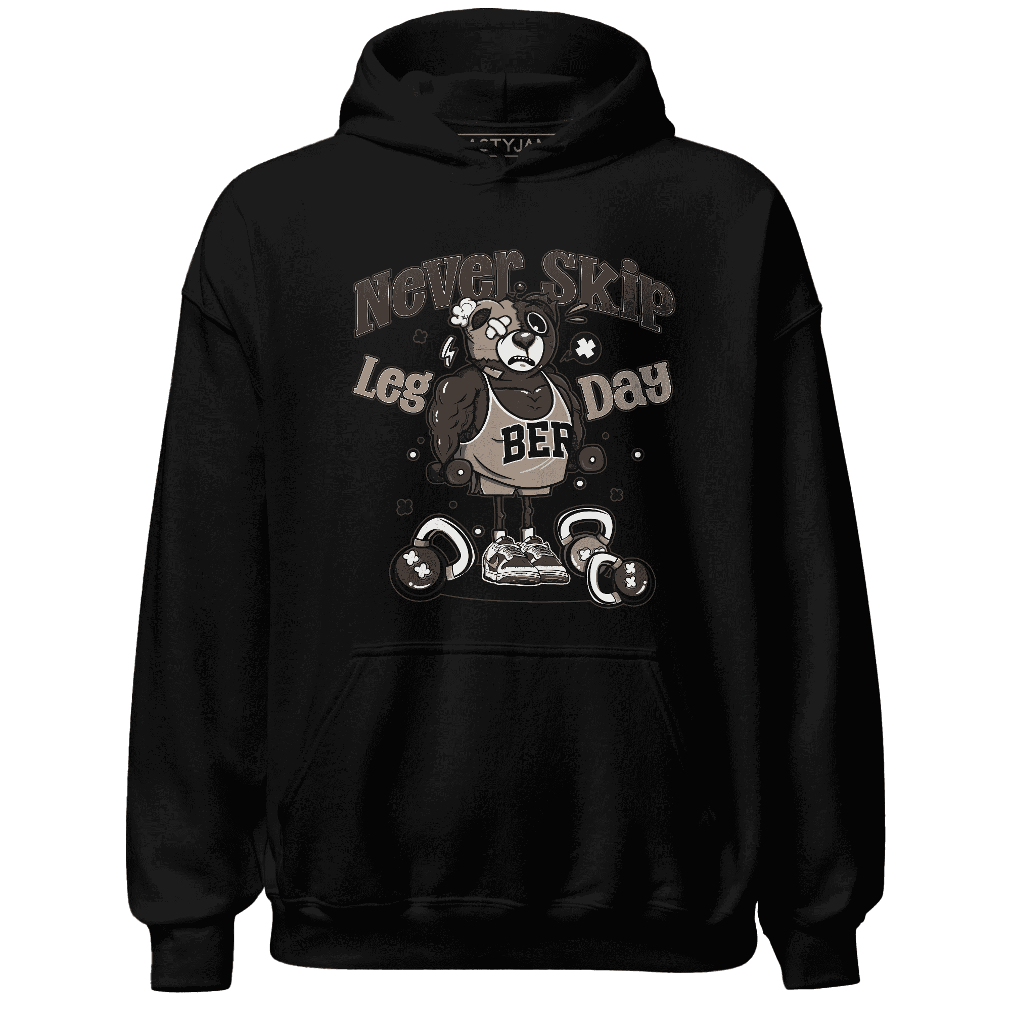 Dunk Low Baroque Brown Hoodie Match Leg Day BER - NastyJamz