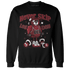 Cherry 12s Sweatshirt Match Leg Day BER - NastyJamz