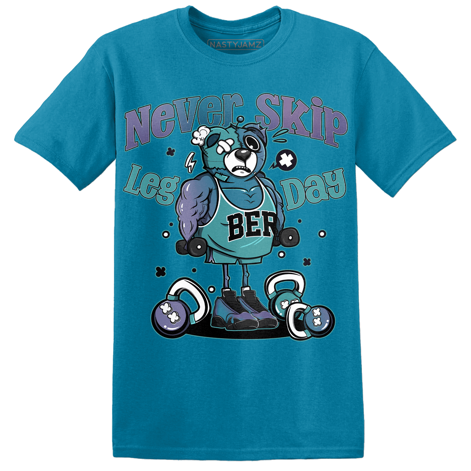 Low Love Letter 14s T Shirt Match Leg Day BER - NastyJamz