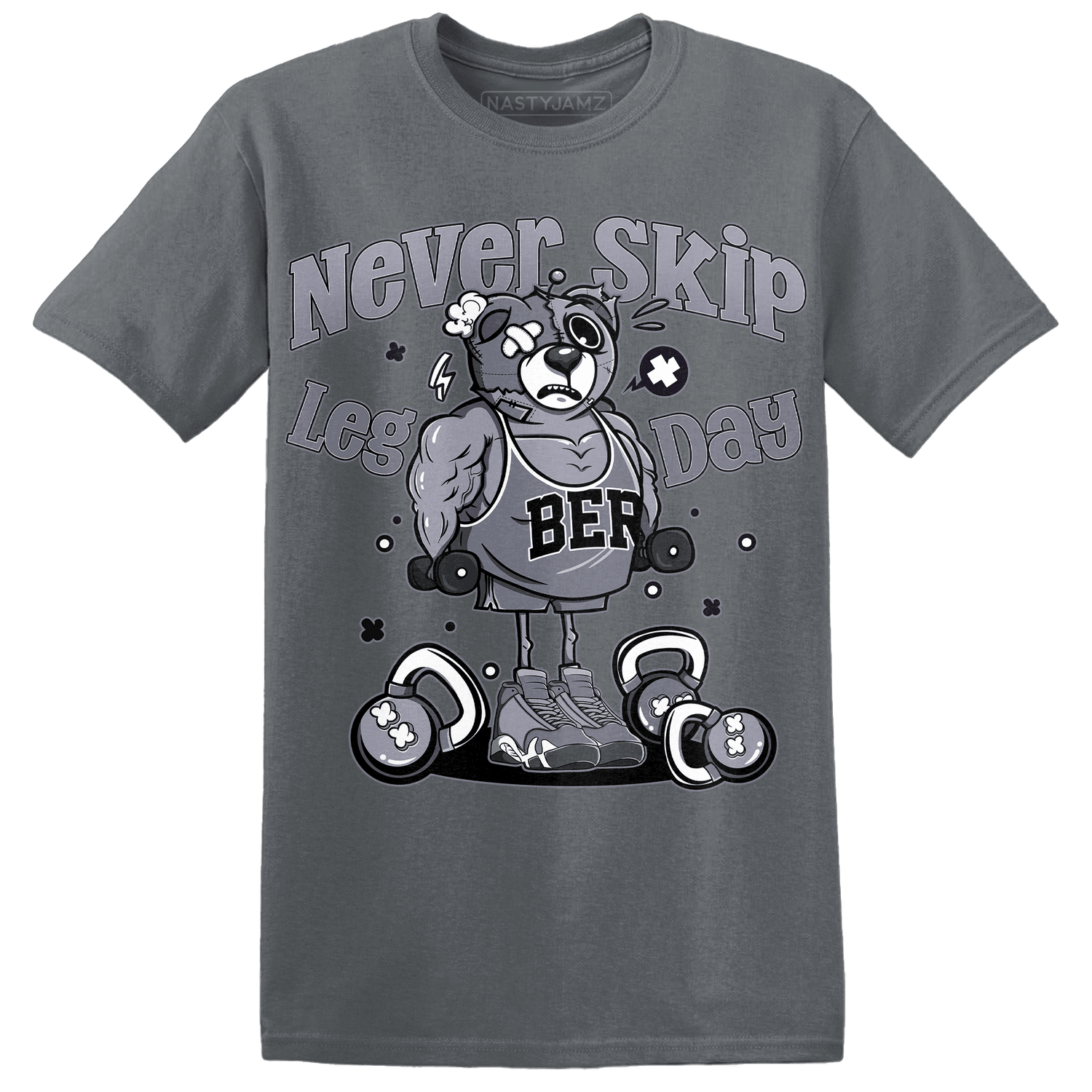 Stealth 14s T Shirt Match Leg Day BER - NastyJamz