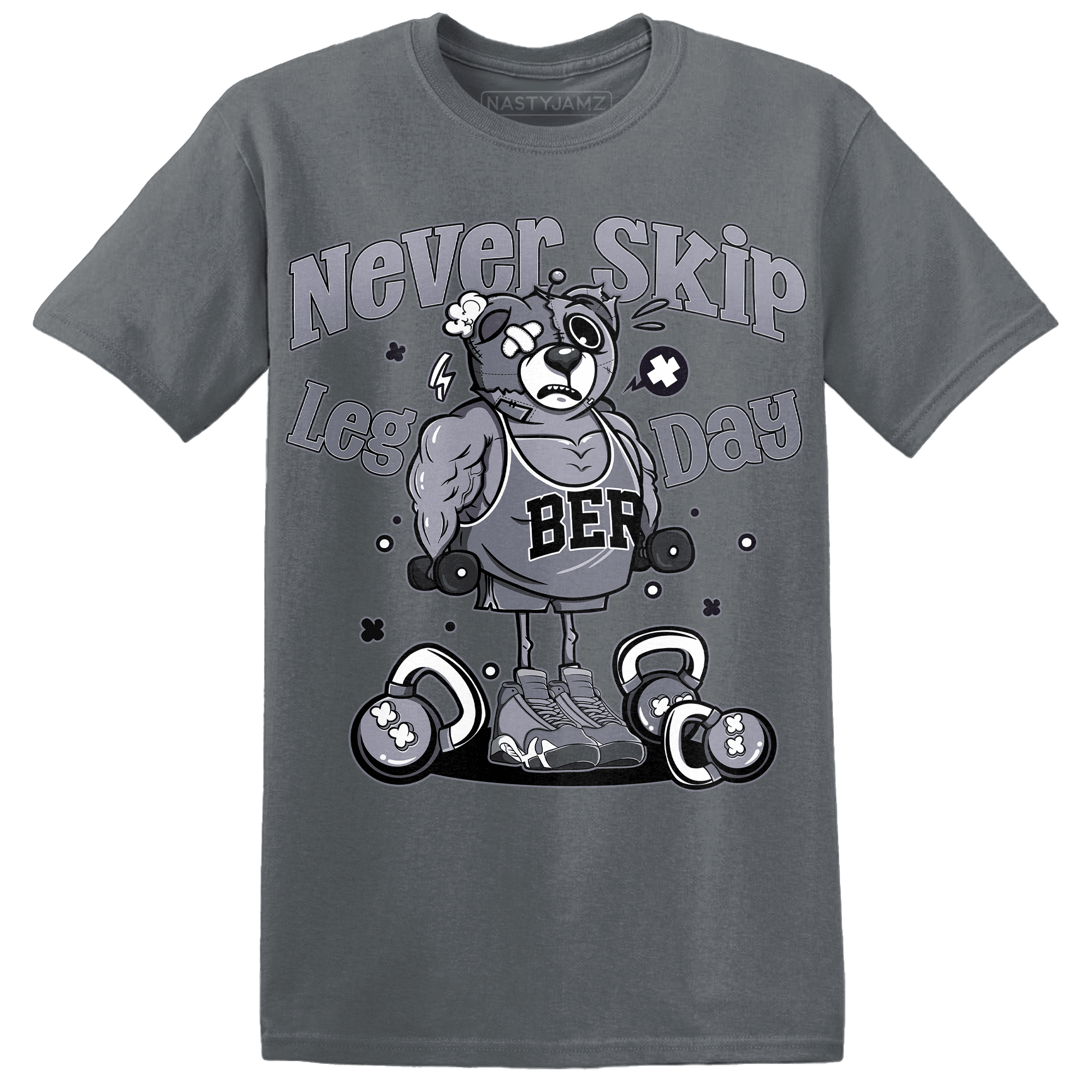 Stealth 14s T Shirt Match Leg Day BER - NastyJamz