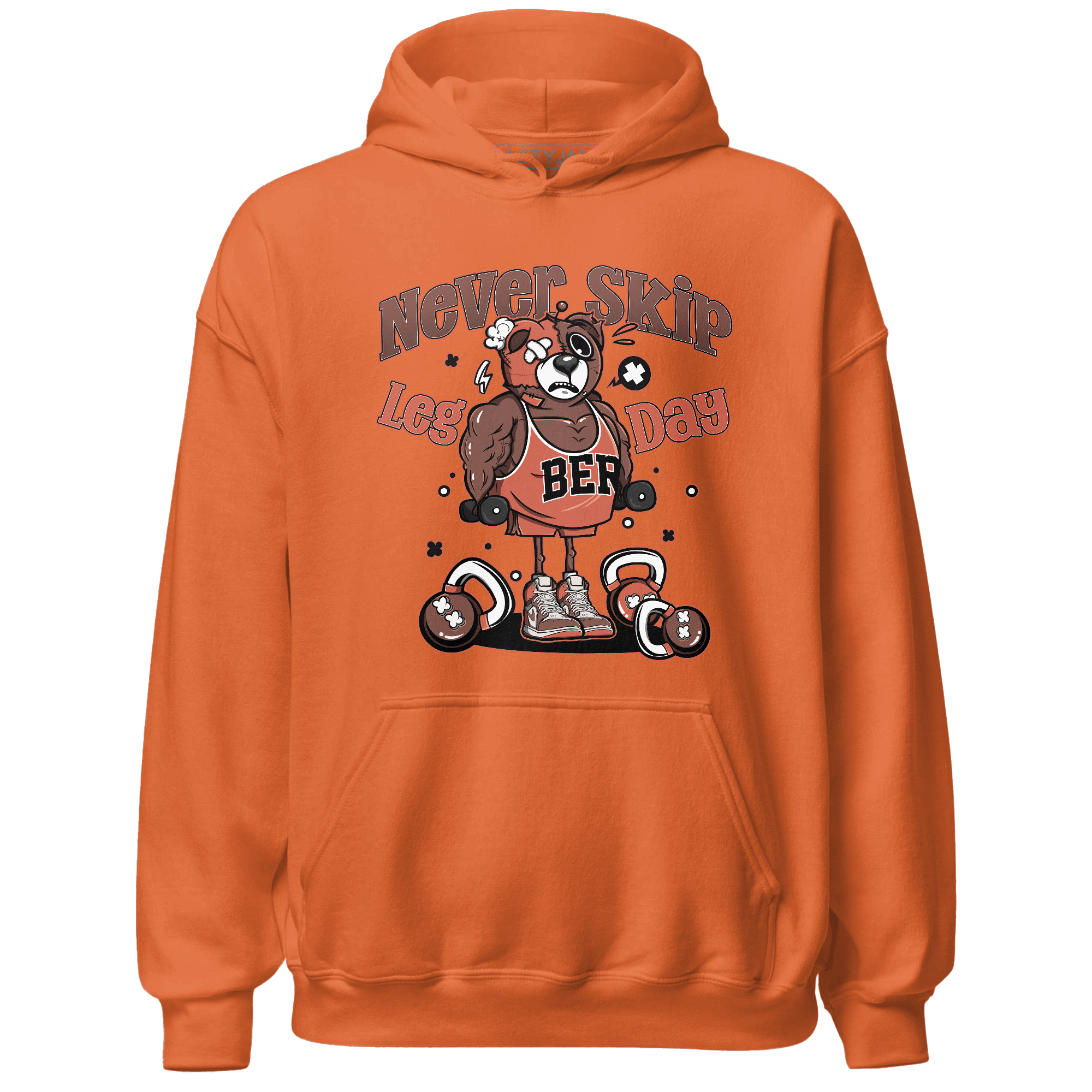 High OG Dusted Clay 1s Hoodie Match Leg Day BER - NastyJamz