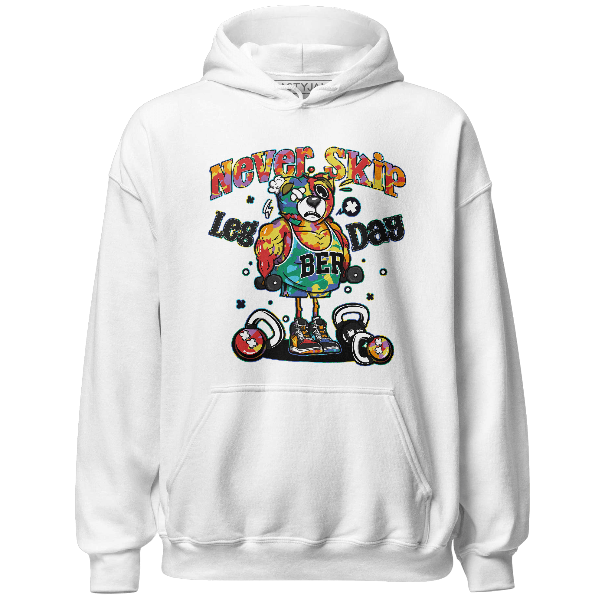 Mid GS Six Championships 1s Hoodie Match Leg Day BER - NastyJamz