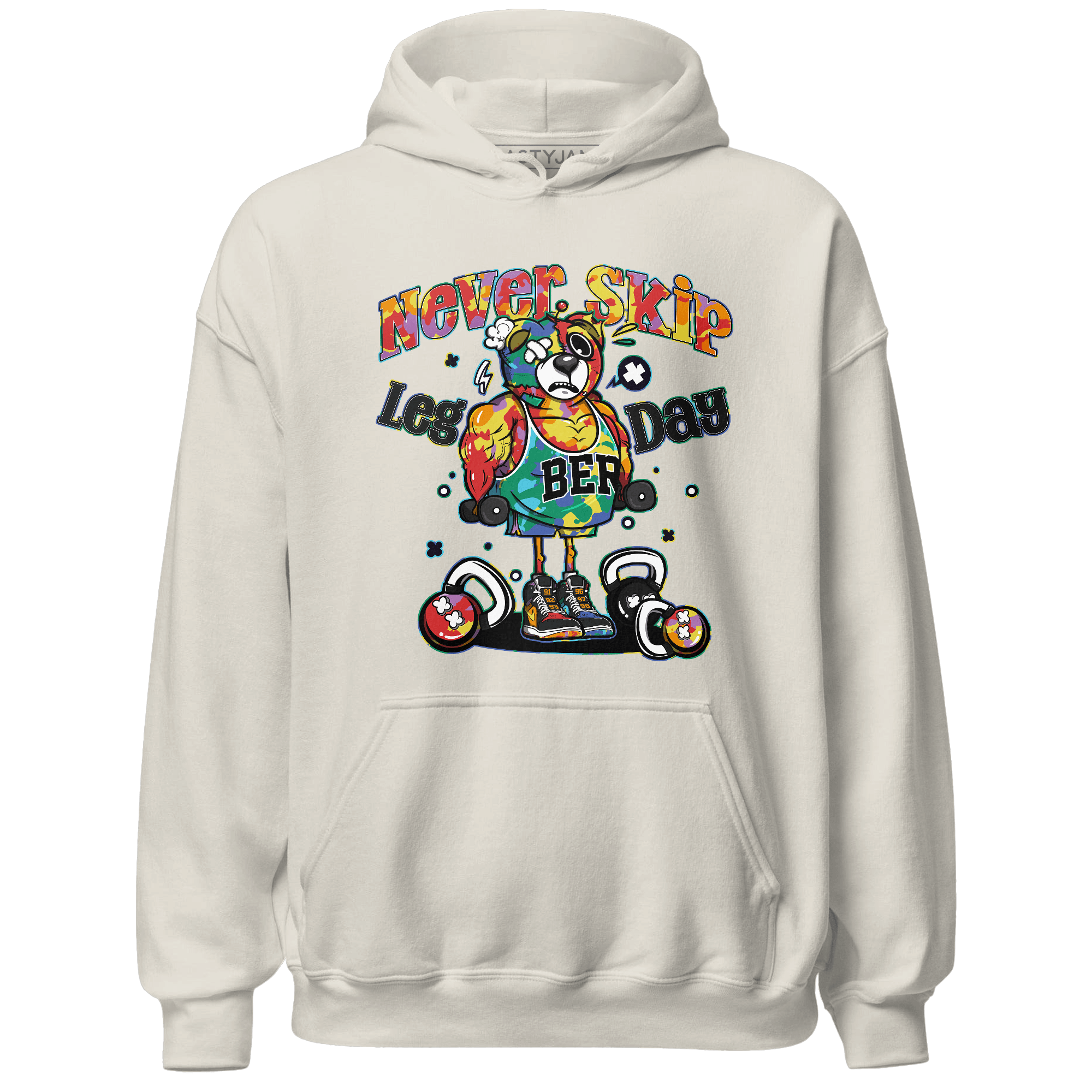 Mid GS Six Championships 1s Hoodie Match Leg Day BER - NastyJamz
